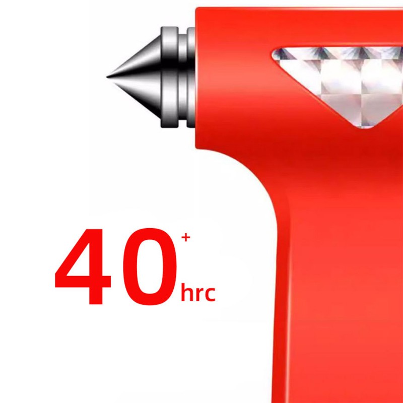 Emergency Hammer Manufacturer - 2 in 1 ABS Metal Window Breaker Tool