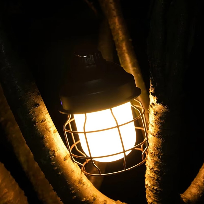 Camping Light Manufacturer - Vintage Portable Rechargeable 3600mAh