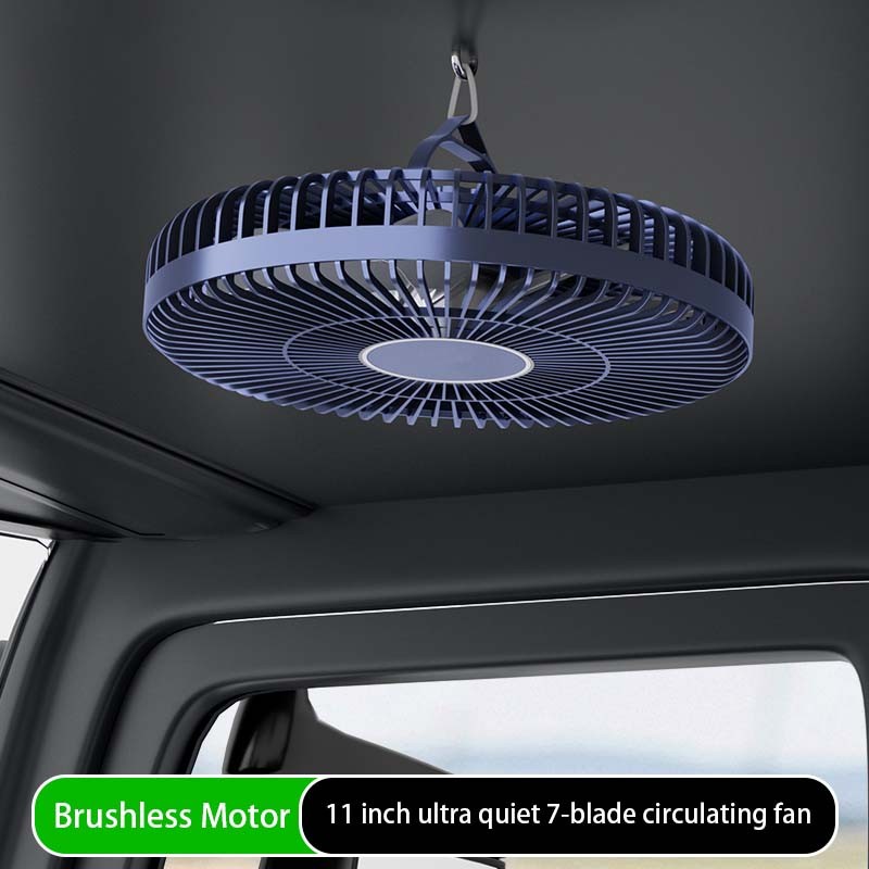Car Ceiling Fan Manufacturer - Brushless 12V/24V Universal Truck Interior