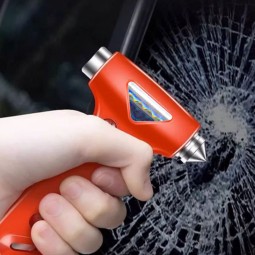 Emergency Hammer Manufacturer - 2 in 1 ABS Metal Window Breaker Tool