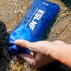 Collapsible Water Bottle Manufacturer - Silicone Bite Size Outdoor Running