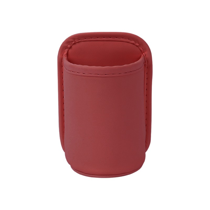 Car Cup Holder Factory - 2 in 1 PU Leather Door Mount