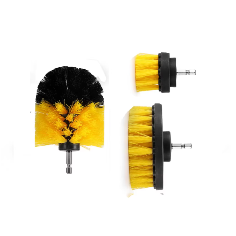 Car Cleaning Brush Manufacturer - PP Metal Circular Glass Brush