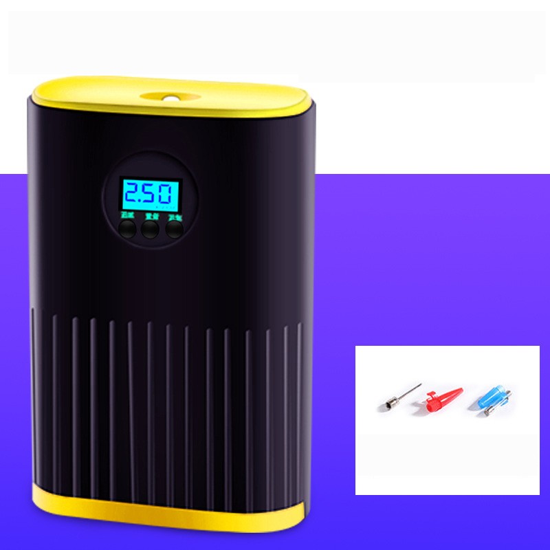 Car Tire Inflator Factory - Mini Digital Air Compressor with LED
