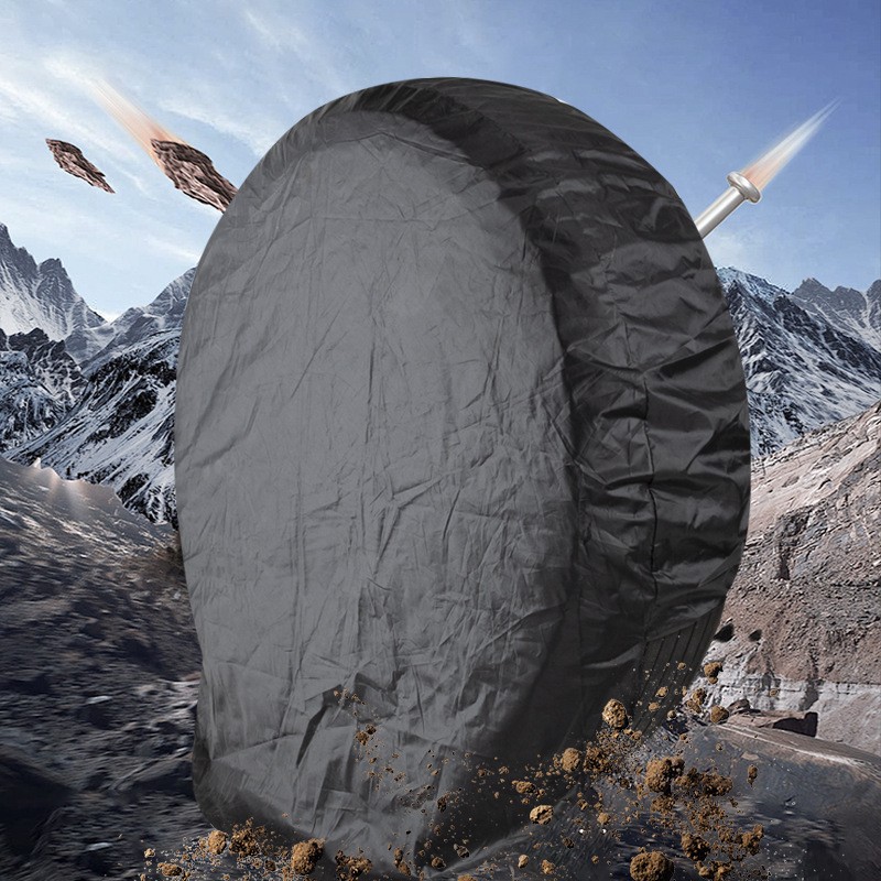 Car Tire Cover Factory - Sun Block Waterproof Polyester