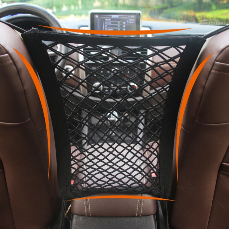 Car Net Bag Manufacturer - 3 Layer Pet Kids Seat Barrier