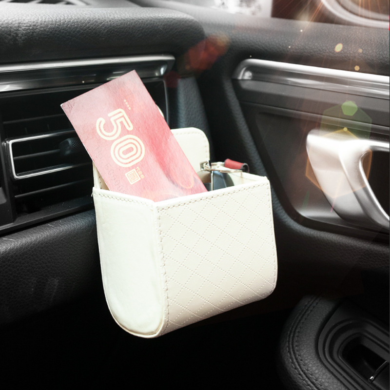 Car Organizer Pouch Manufacturer - Vent Seat Back Storage Pocket