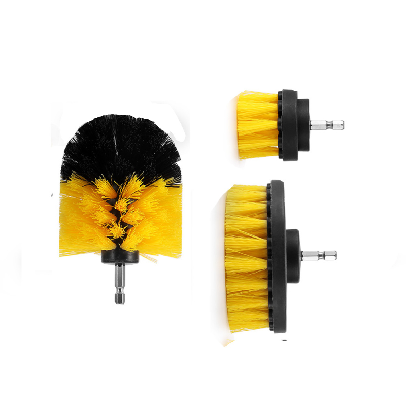 Car Cleaning Brush Manufacturer - PP Metal Circular Glass Brush