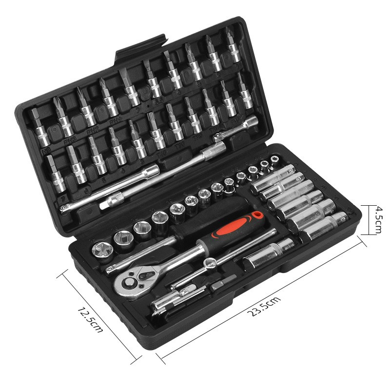 Auto Repair Kit Manufacturer - Emergency Ratchet Torque Wrench