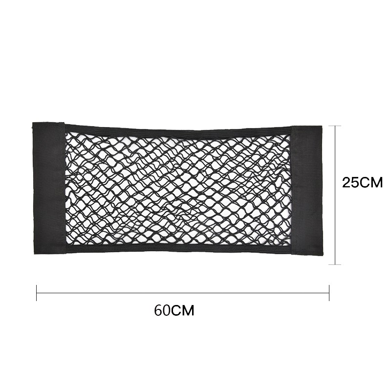 Car Storage Net Factory - 60x25cm Elastic Magic Sticker Bag