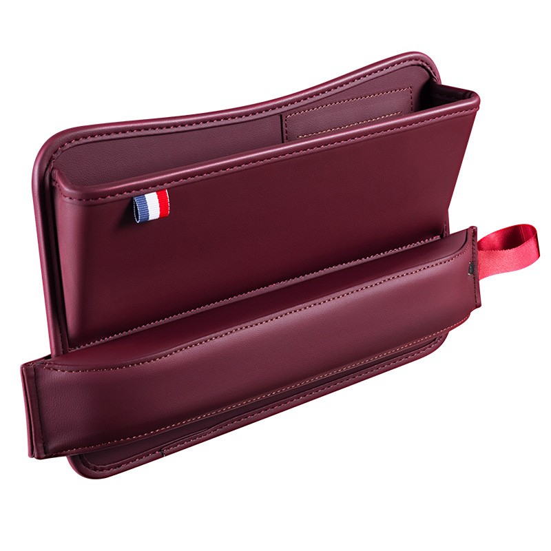 Seat Side Organizer Manufacturer - PU Leather Cup Holder Storage