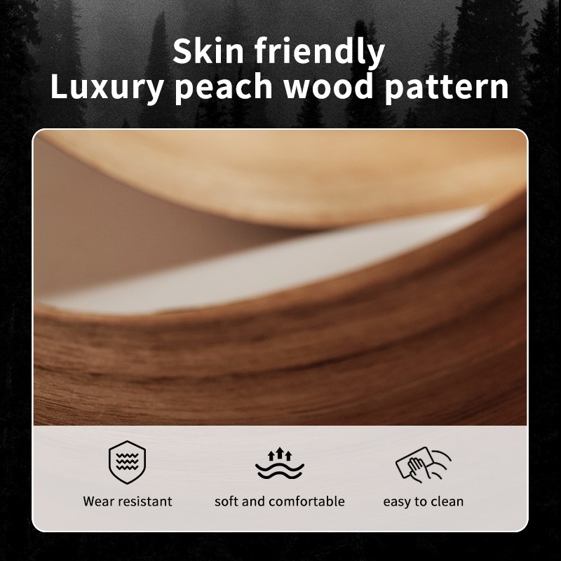 Steering Wheel Cover Manufacturer - Retro Wood Grain Card Type