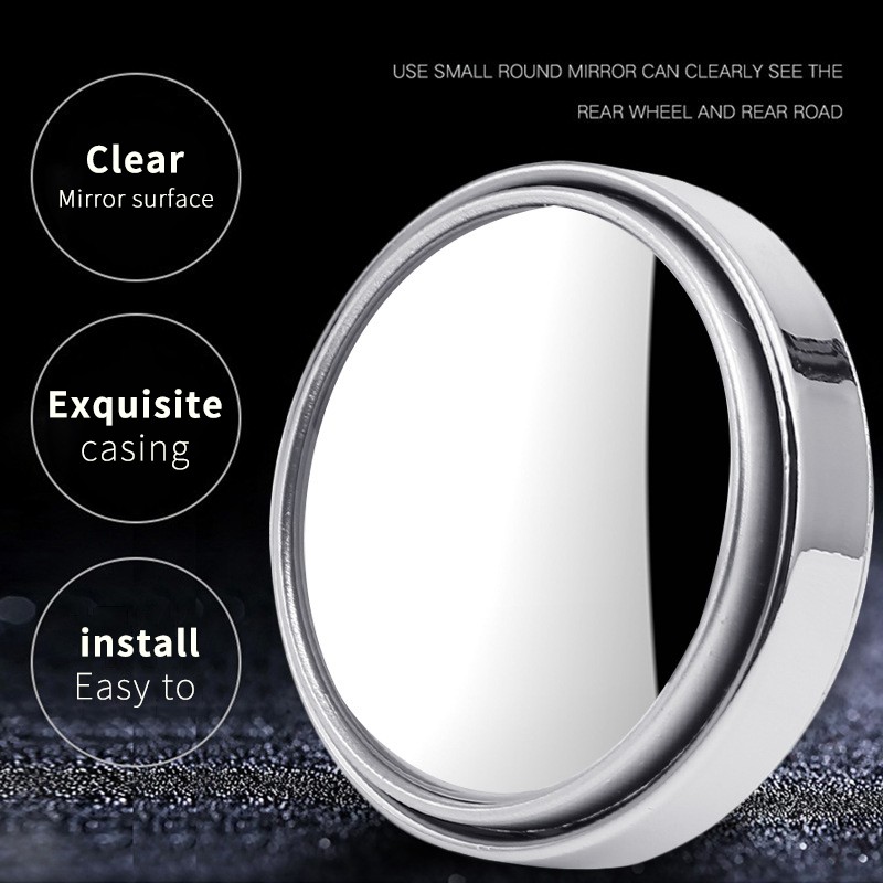 Car Accessories Manufacturer - Universal Rotating Circular Mirror