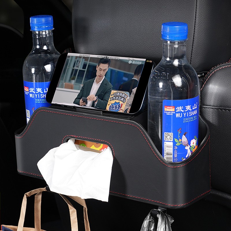 PU Tissue Box Manufacturer - Leather Sun Visor Napkin Holder