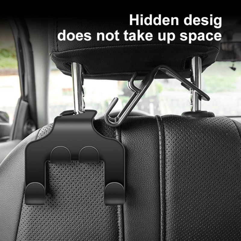 Headrest Hook Manufacturer - Suede Metal Rear Seat Hook
