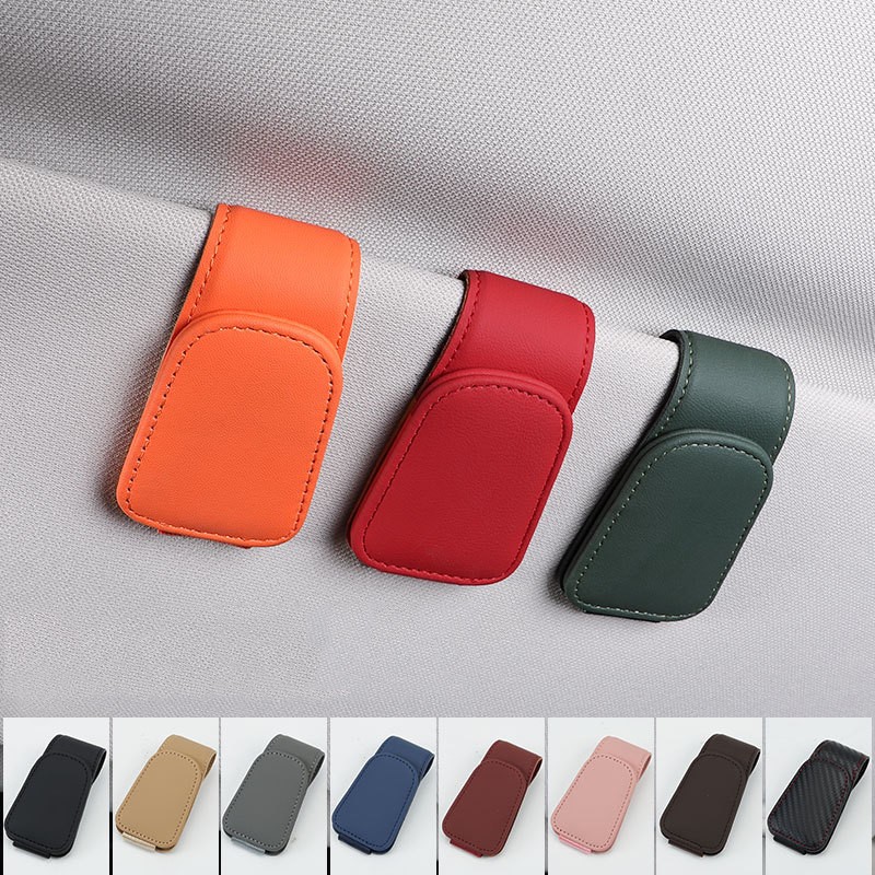 Car Glasses Holder Manufacturer - Portable Sun Visor Card Clip