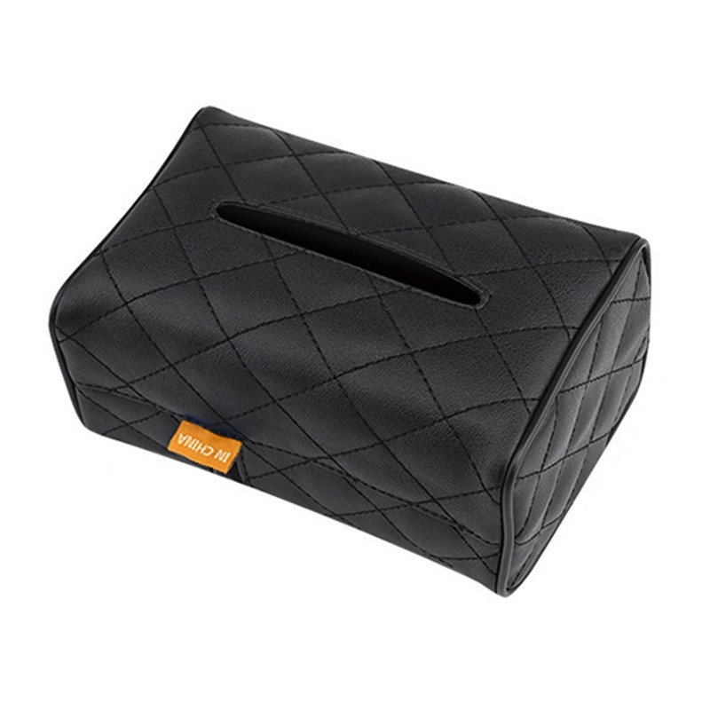 Suede Tissue Box Manufacturer - Visor Hanging Napkin Storage