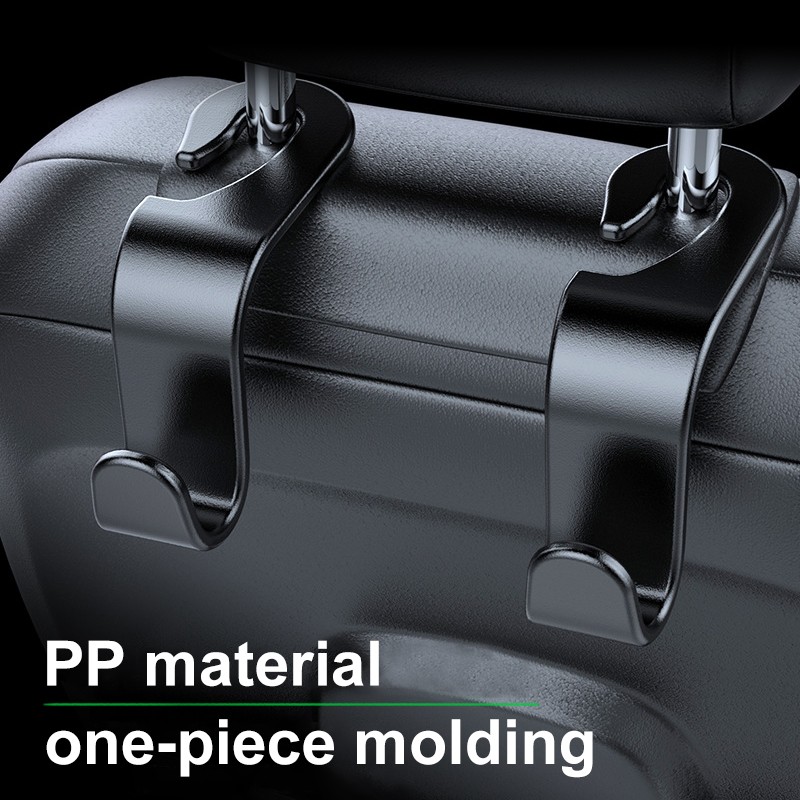Seat Hook Manufacturer - Convenient ABS Double Hook Holder