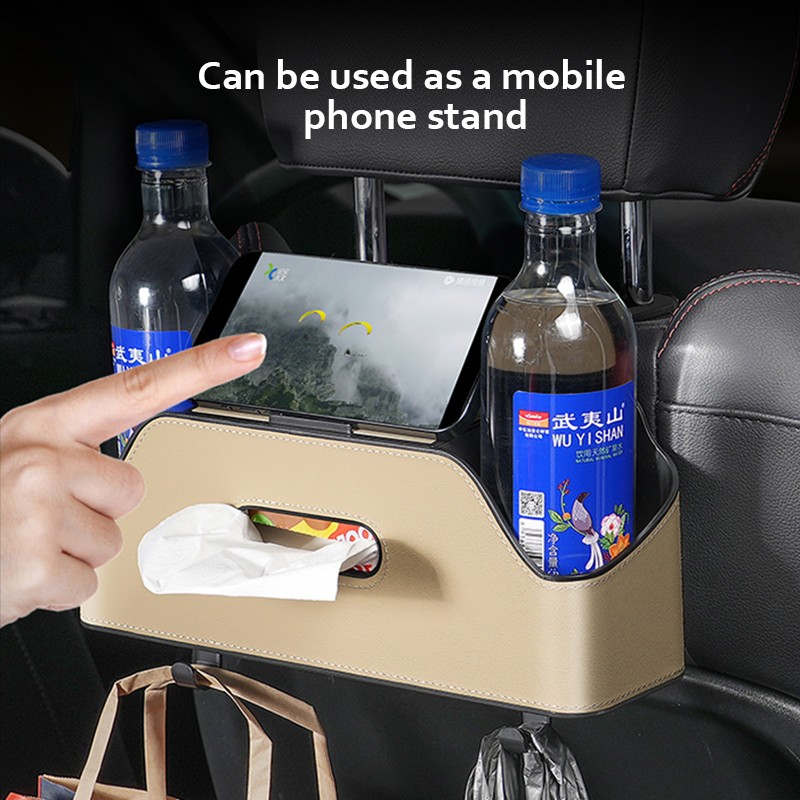 PU Tissue Box Manufacturer - Leather Sun Visor Napkin Holder