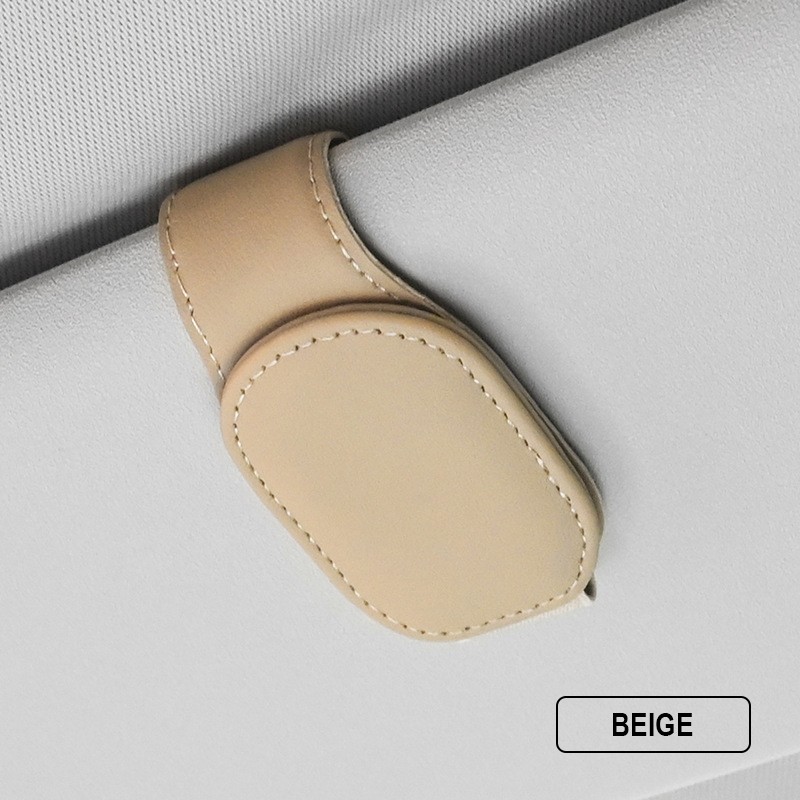 Leather Glasses Clip Manufacturer - Multifunctional Portable Eyewear Display