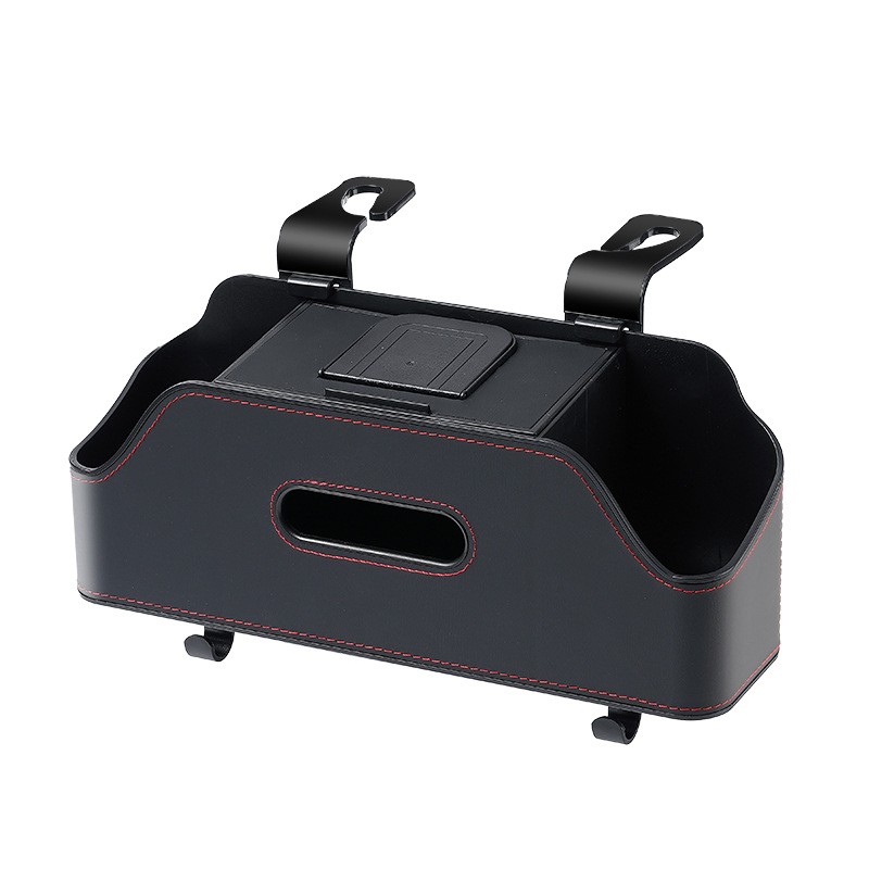 PU Tissue Box Manufacturer - Leather Sun Visor Napkin Holder