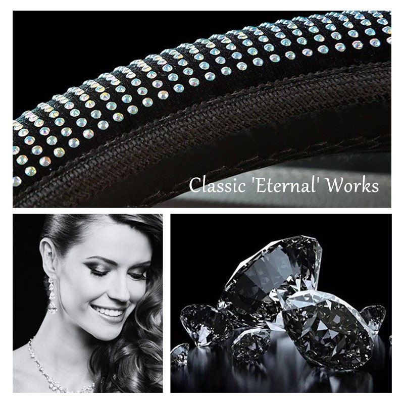 Diamond Steering Cover Manufacturer - Rhinestone Anti-slip Breathable
