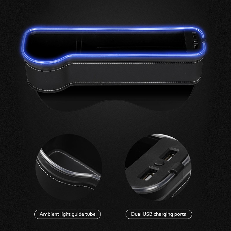 Seat Gap Storage Manufacturer - Front Seat Side Leather Pouch