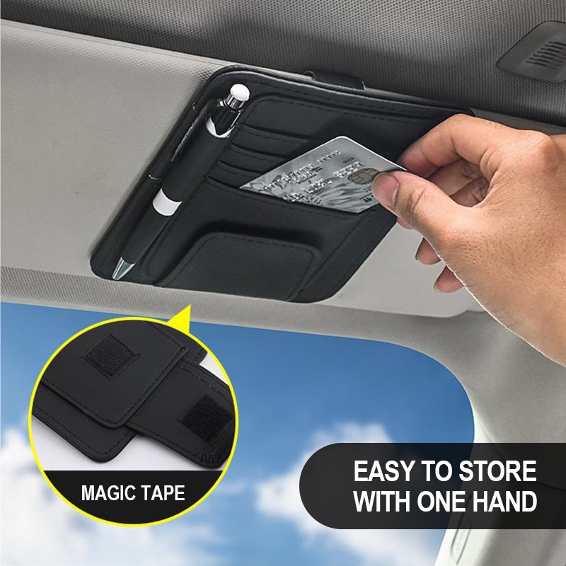 Sun Visor Organizer Manufacturer - Multi-Pocket Pouch CD Holder