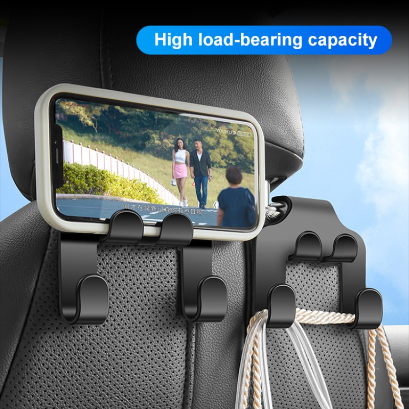 Headrest Hook Manufacturer - Suede Metal Rear Seat Hook