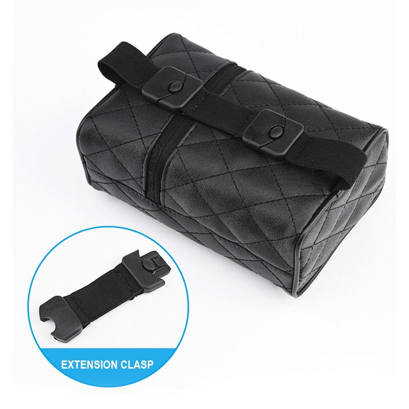 Suede Tissue Box Manufacturer - Visor Hanging Napkin Storage