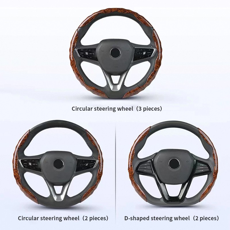 Retro Steering Cover Manufacturer - Mahogany Textured Rudder Protection