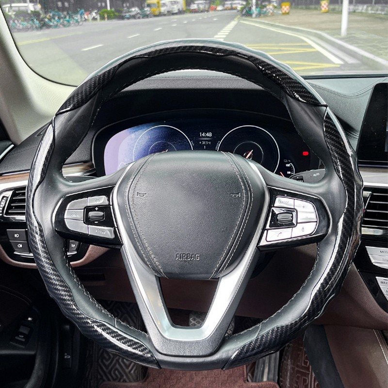 Carbon Steering Cover Manufacturer - Fiber Leather Breathable Protective