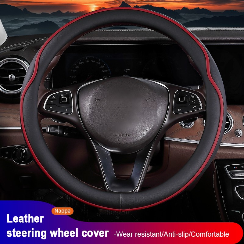 Leather Steering Cover Manufacturer - Wear-resistant Non-slip Universal