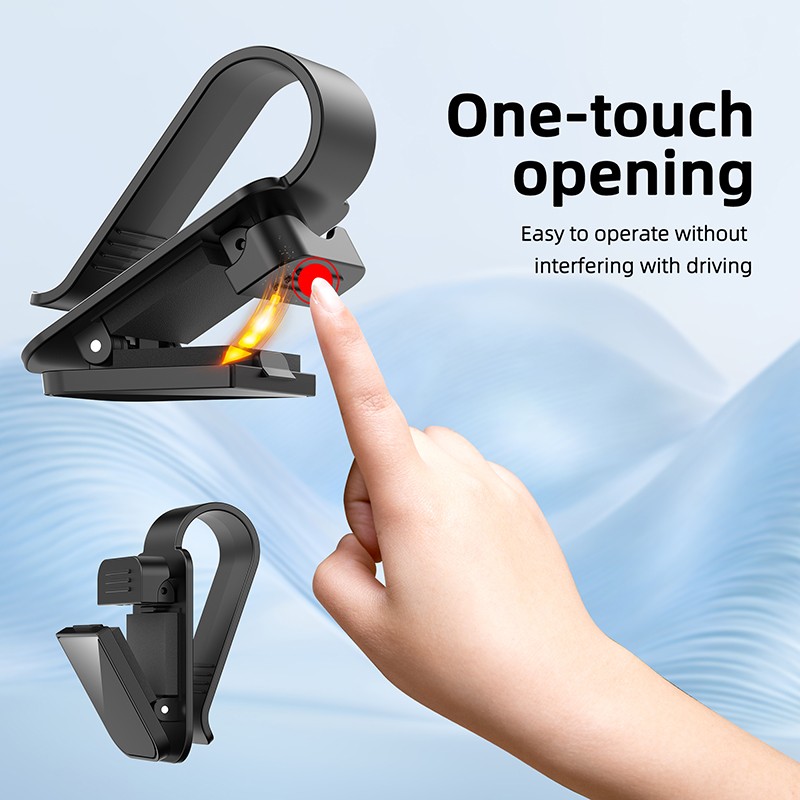 Car Glasses Clip Manufacturer - Universal ABS Kit Storage Holder