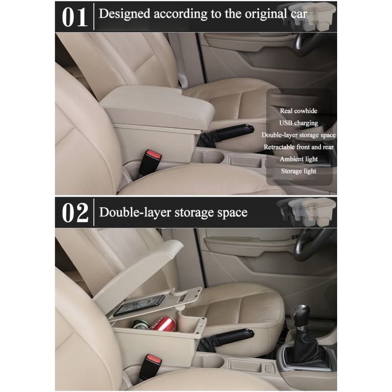 Armrest Box Factory - Suzuki Jimny Jb74 Microfiber Leather