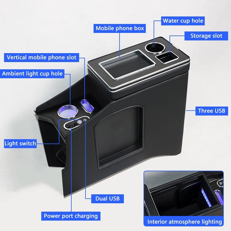 Armrest Box Manufacturer - Nissan Serena C27 E-Power Wireless