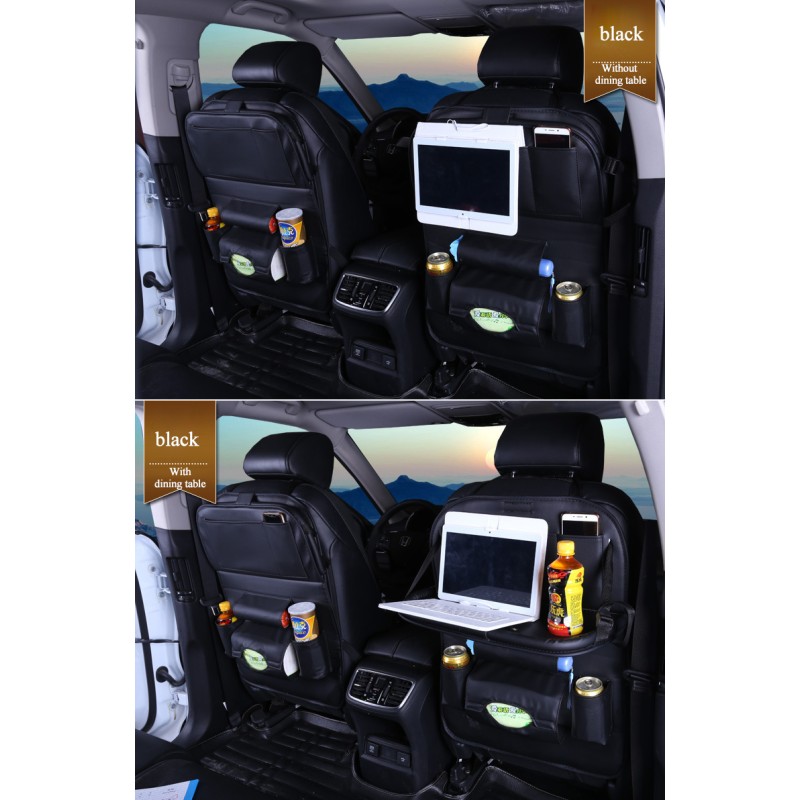 Car Organizer Factory - Back Seat 2 Cup Holder Tissue Box
