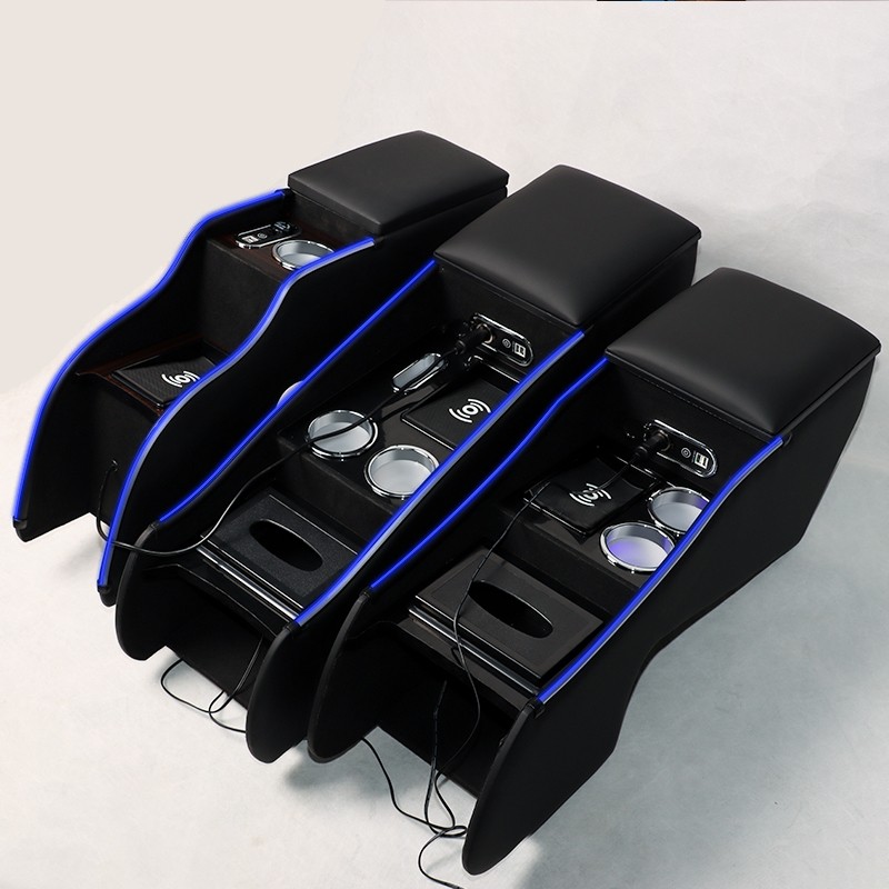 Armrest Box Manufacturer - Audi Q5 Luxury Leather Wireless