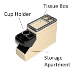 Universal Middle Armrest Box