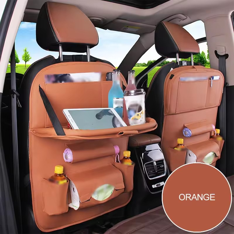 Car Organizer Factory - Back Seat 2 Cup Holder Tissue Box