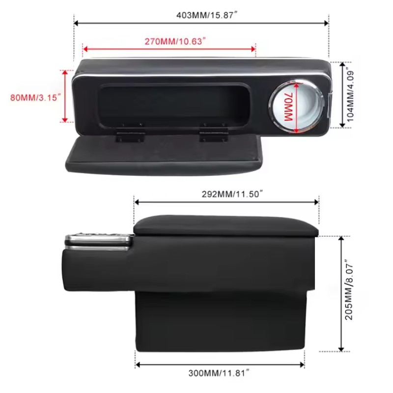 Armrest Box Manufacturer - CHENGHUI Toyota Hiace 200 Series