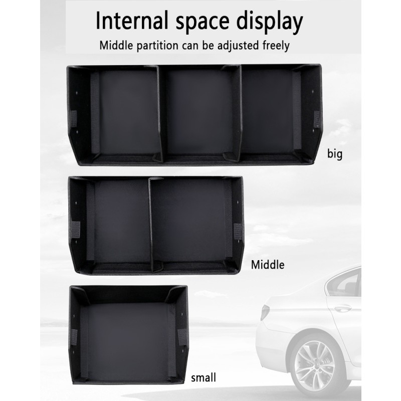 Car Trunk Box Factory - Luxury 2 Layers Adjustable Folding