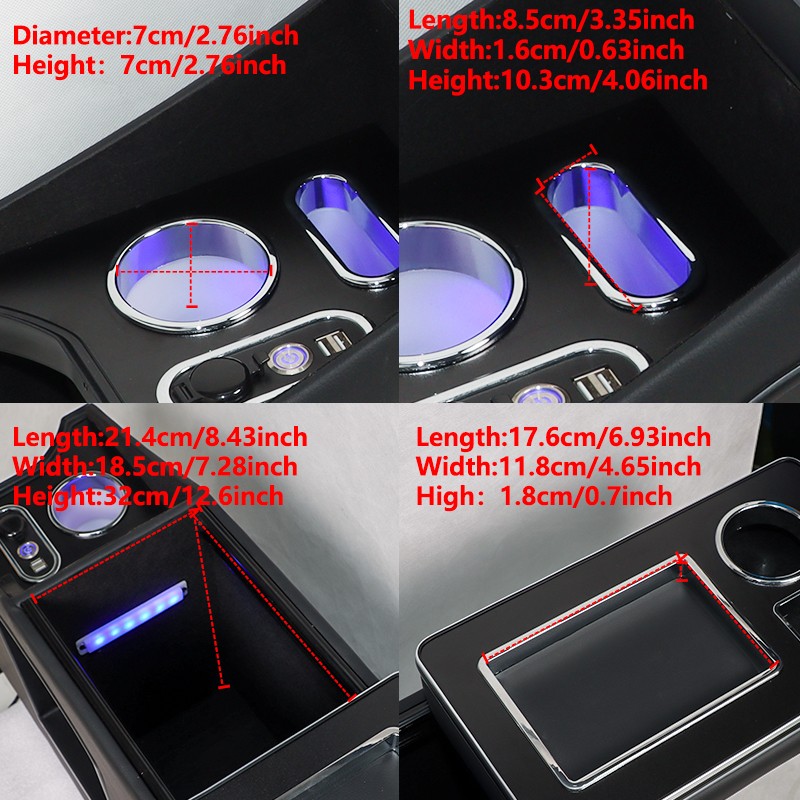 Armrest Box Manufacturer - Nissan Serena C27 E-Power Wireless