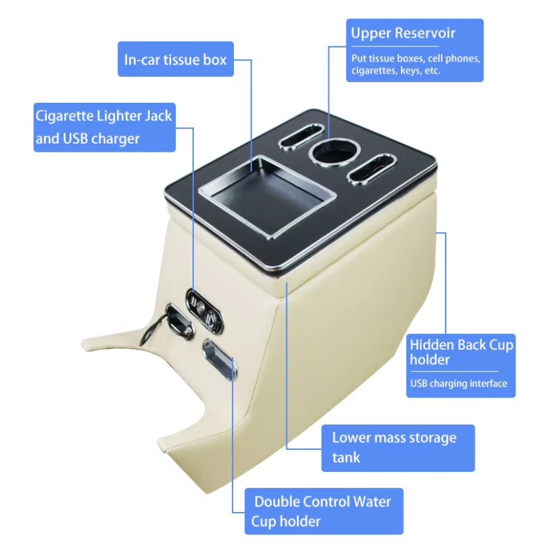 Car Armrest Factory - V Class W447 Seat Armrest Storage