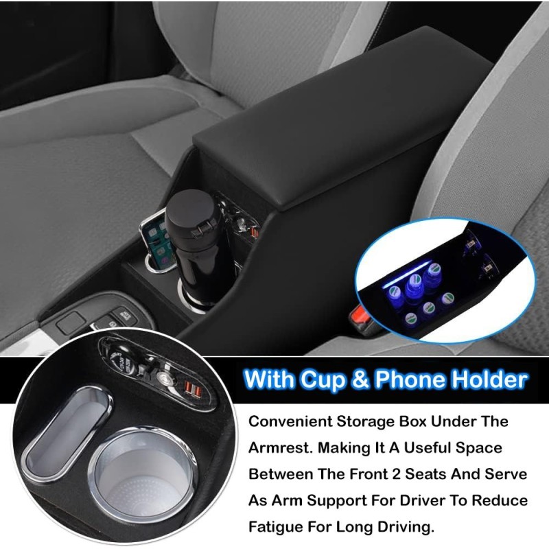 Car Armrest Manufacturer - Honda Fit GR Series USB LED Light