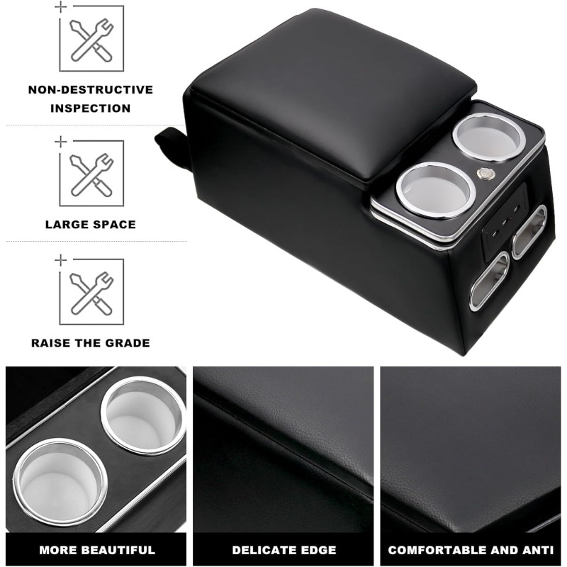 Armrest Box Manufacturer - Universal Second Row Wireless