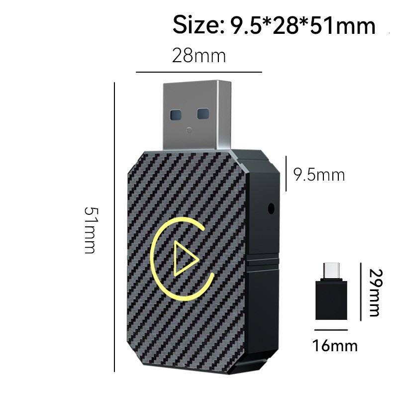 Carplay Adapter Manufacturer - 2025 Mini 2-in-1 Universal