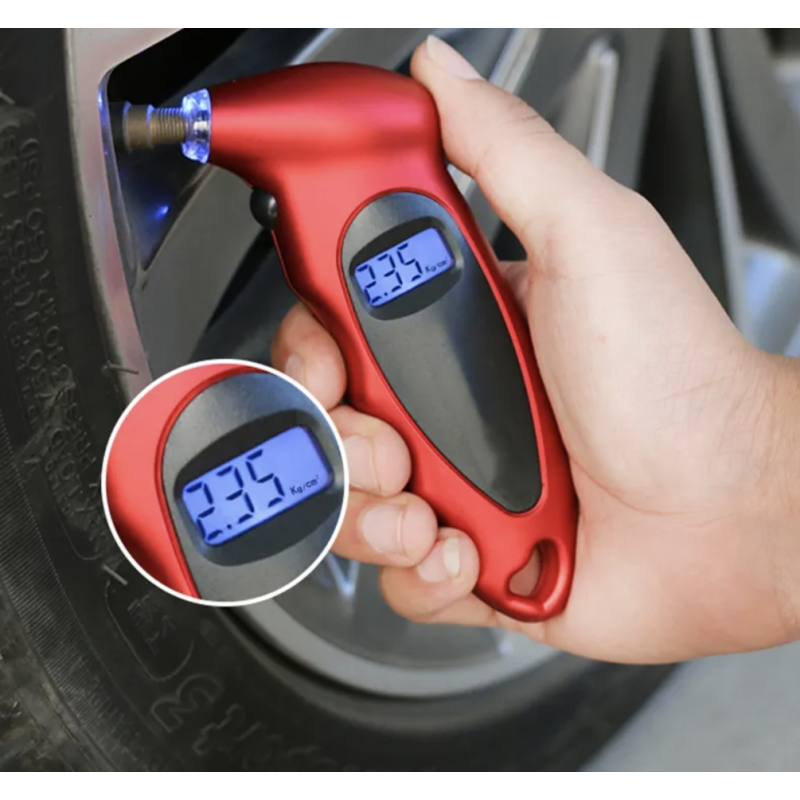 Tire Gauge Manufacturer - High Quality LCD Light Display