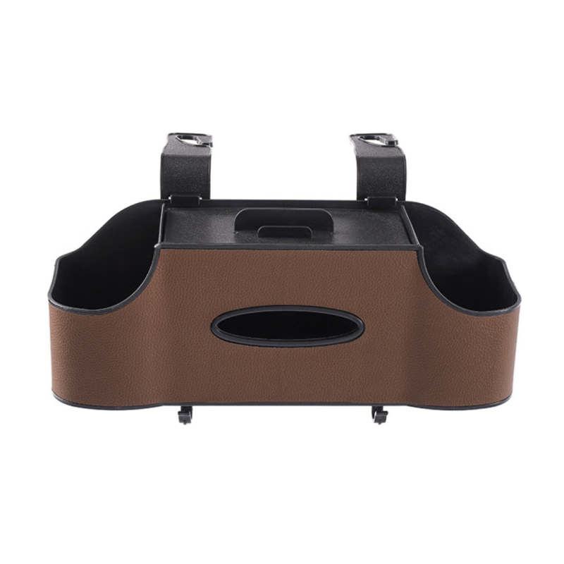 Seat Storage Box Manufacturer - Universal Back with Cup Holder