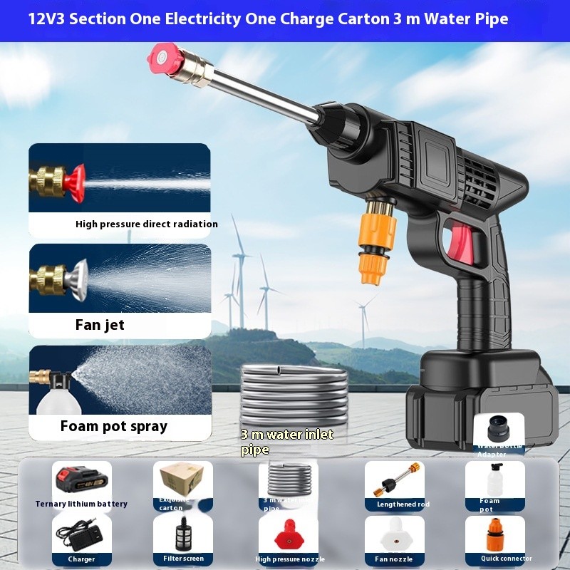 Wireless Washer Manufacturer - Portable High-Pressure Lithium Battery